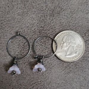 Jewelry - Handmade flower earrings Jewelry - Handmade flower earrings